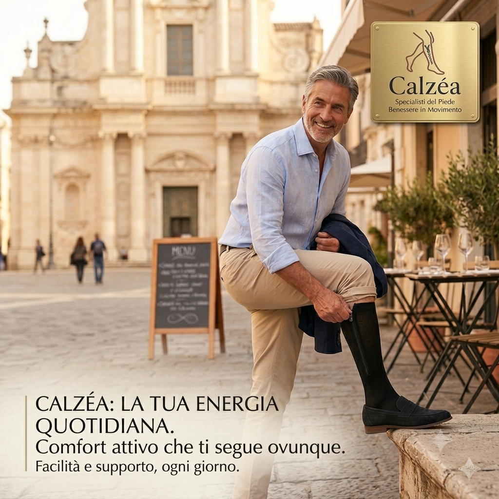 Calze A Compressione con Zip